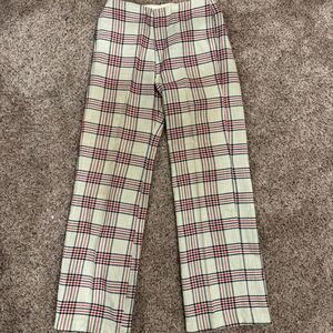 Lady Wrangler Vintage Plaid Trousers – Size 11/12 (Fits Modern 2/4)
